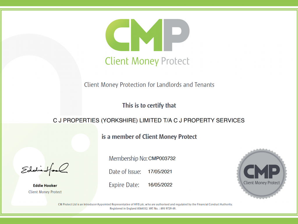 CMP certificate